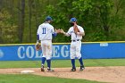 Baseball vs CGA  Wheaton College Baseball vs Coast Guard Academy during game one of the NEWMAC semi-finals playoffs. - (Photo by Keith Nordstrom) : Wheaton, baseball, NEWMAC